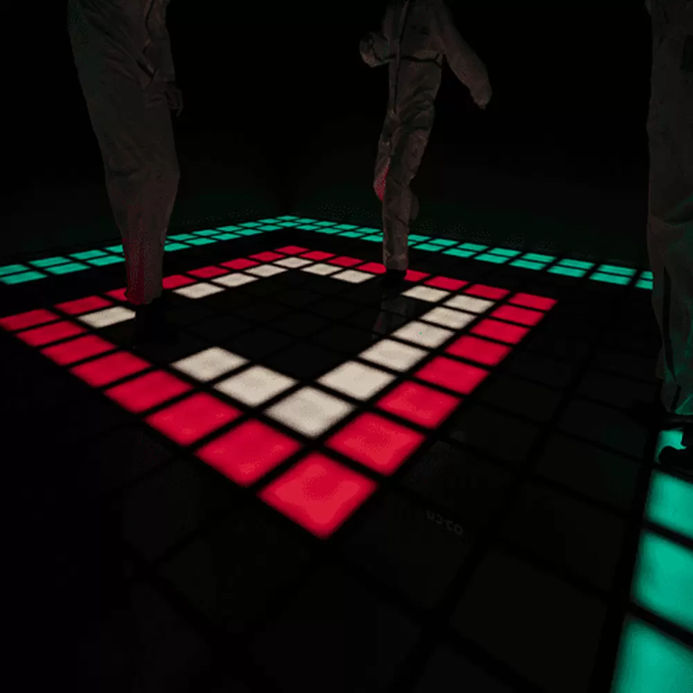 dalles lumineuses grid Toulouse jeu vidéo défi loisirs action game